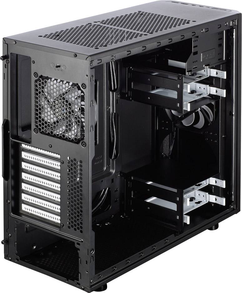 Fractal Design Core 2500 Midi-Tower PC-Gehäuse Schwarz
