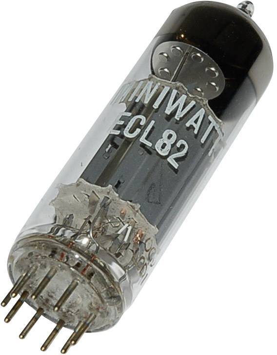 BTB Vertrieb ECL 82 = 6 BM 8 Elektronenröhre Triode-Pentode 100 V, 170V 3.5 mA, 41mA Polzahl: 9 Sockel: Noval Inhalt 1St.