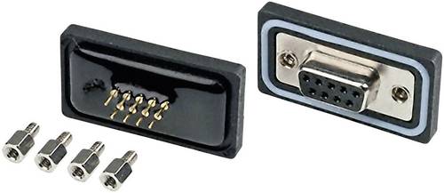 Amphenol LTW SDB-15PMMP-SL8001 2601-0200-12 D-SUB Stiftleiste 180° Polzahl: 15 Löten 1St.