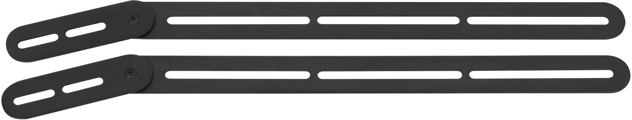 SpeaKa Professional "Easy" Soundbar-Halterung Schwenkbar Schwarz 1 Paar