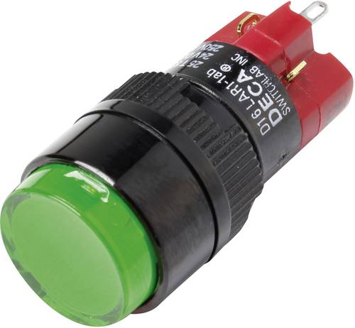 D16LAR1-1abCG Druckschalter 250 V/AC 5A 1 x Aus/Ein IP40 rastend 1St.