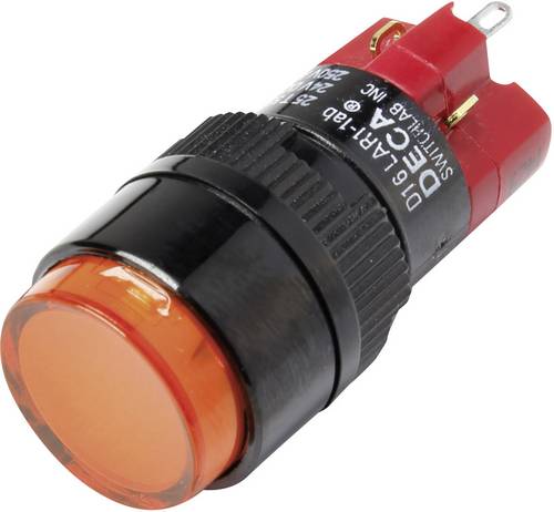 D16LAR1-1abJO Druckschalter 250 V/AC 5A 1 x Aus/Ein IP40 rastend 1St.