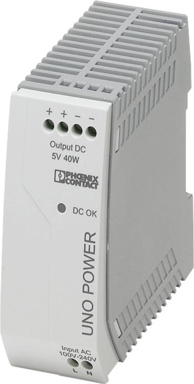 Phoenix Contact 2904375 Hutschienen-Netzteil (DIN-Rail) 5 V/DC 8 A 25 W Anzahl Ausgänge:1 x Inhalt 1 St.