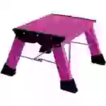 Krause Treppy PlusLine 130358 Aluminium Doppel-Klapptritt klappbar Arbeitshöhe (max.): 2.20m Pink 1.8kg Krause Treppy PlusLine 130358 Aluminium Doppel-Klapptritt klappbar Arbeitshöhe (max.): 2.20m Pink 1.8kg