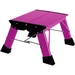 Krause Treppy PlusLine 130358 Aluminium Doppel-Klapptritt klappbar Arbeitshöhe (max.): 2.20m Pink 1.8kg Krause Treppy PlusLine 130358 Aluminium Doppel-Klapptritt klappbar Arbeitshöhe (max.): 2.20m Pink 1.8kg