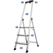 Krause Safety 127914 Aluminium Stufen-Stehleiter Arbeitshöhe (max.): 2.65m Silber 4.6kg Krause Safety 127914 Aluminium Stufen-Stehleiter Arbeitshöhe (max.): 2.65m Silber 4.6kg