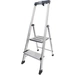 Krause Safety 127921 Aluminium Stufen-Stehleiter Arbeitshöhe (max.): 2.85m Silber 5.5kg Krause Safety 127921 Aluminium Stufen-Stehleiter Arbeitshöhe (max.): 2.85m Silber 5.5kg