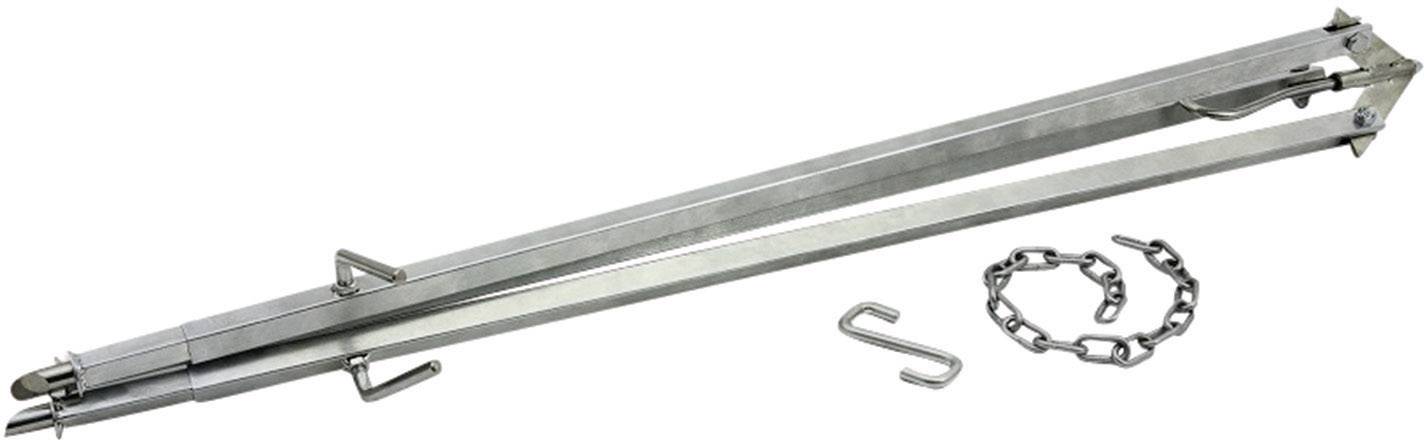 Petromax Dreifuß D1 Holzkohle Dreibein-Grill klappbar Silber