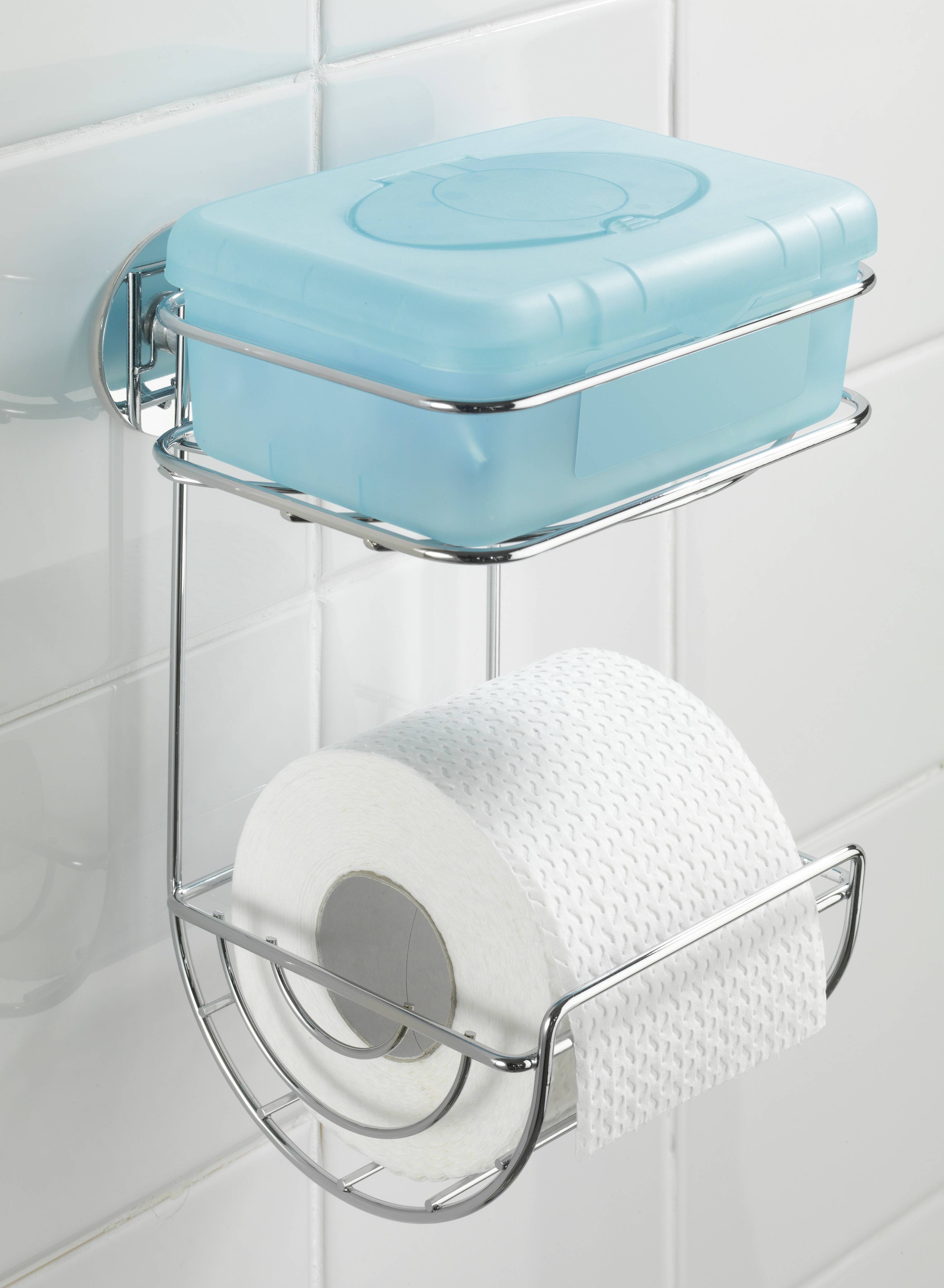 Wenko Klopapierhalter Turbo-Loc Chrom 1St.