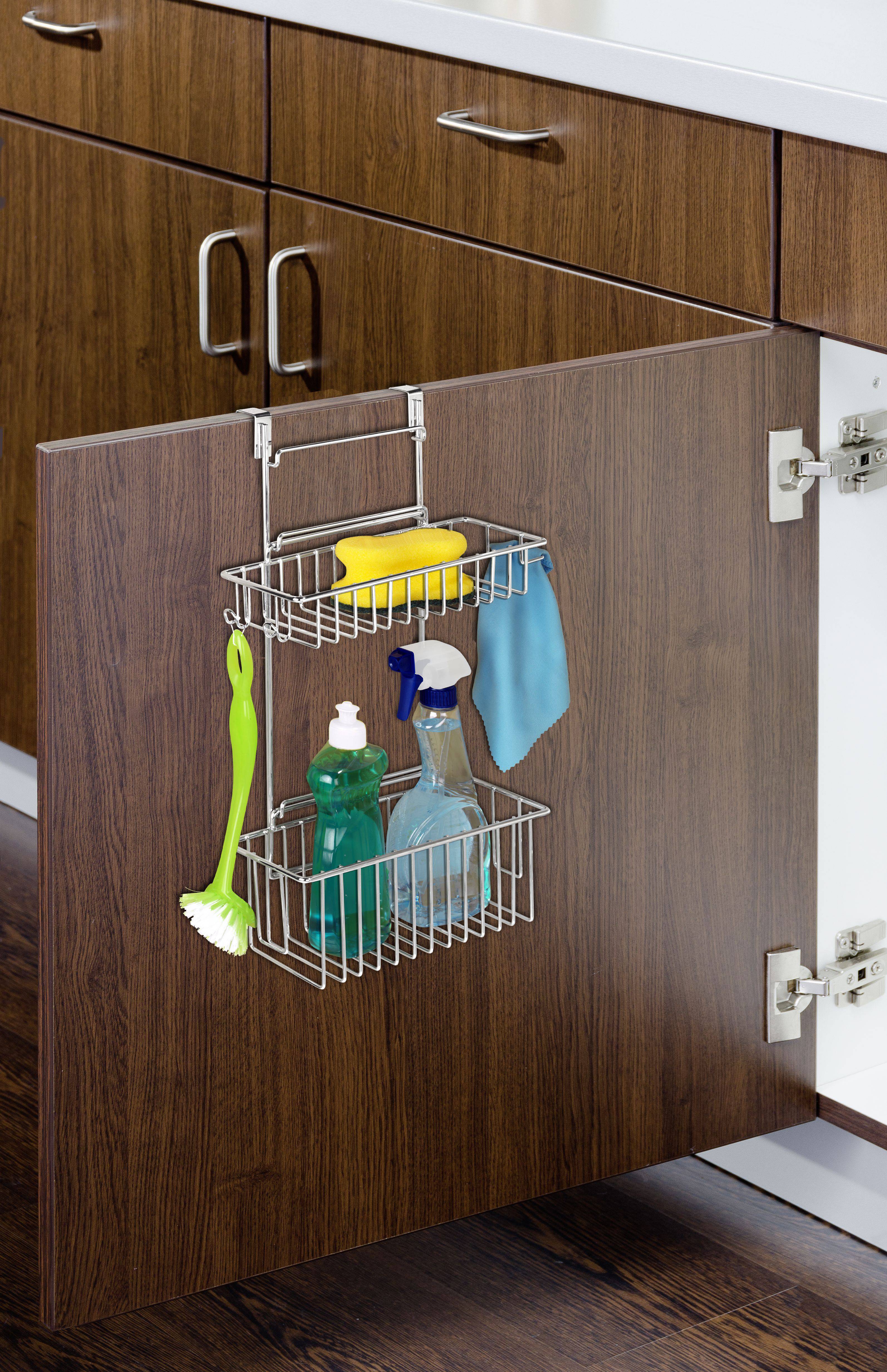 Wenko Küchenschrank Einhängregal, mit 2 Ablagen 8181800