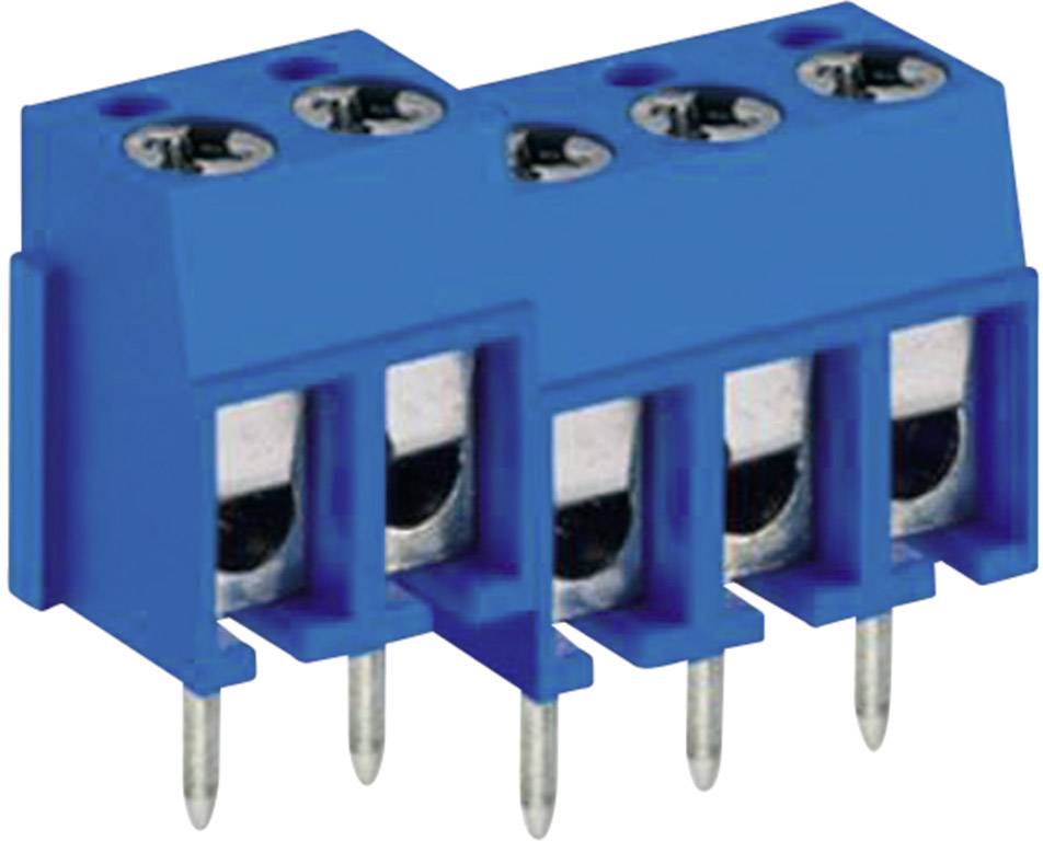 DECA 1216199 Schraubklemmblock 2.50 mm² Polzahl 3 Blau