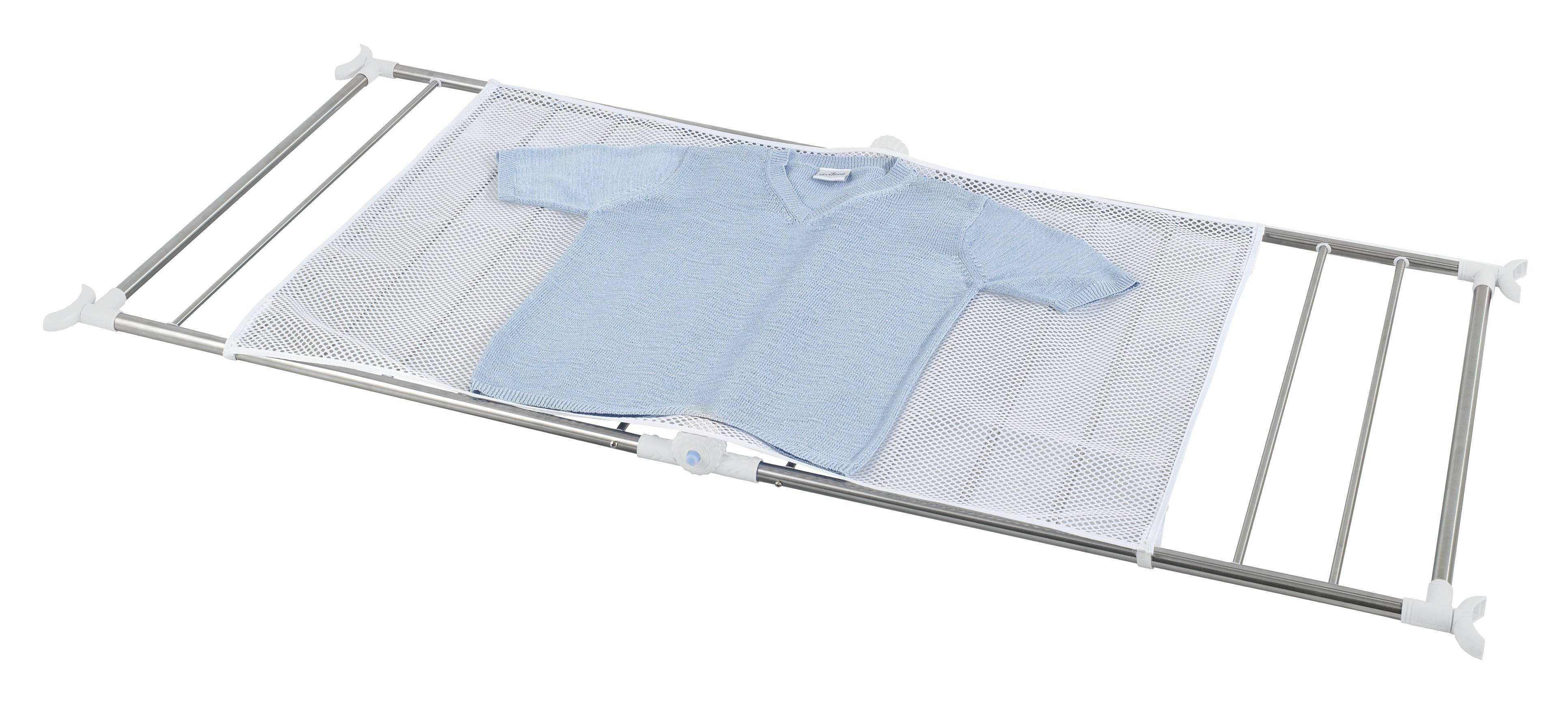 Wenko Badewannen Wäschetrockner Profi, Edelstahl rostfrei, 10m Trockenlänge