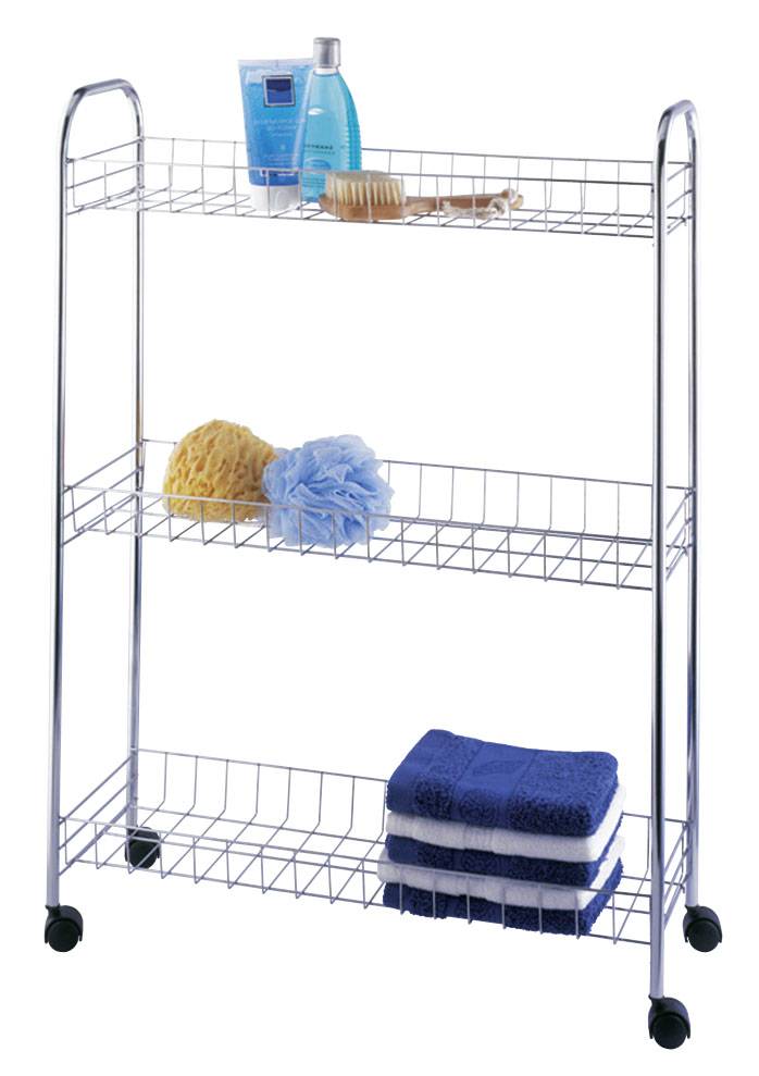 Wenko Rollregal Slim Chrom 4251010800