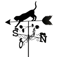 Wenko Wetterfahne Katze, Wetterhahn 8168500 Wenko Wetterfahne Katze, Wetterhahn 8168500