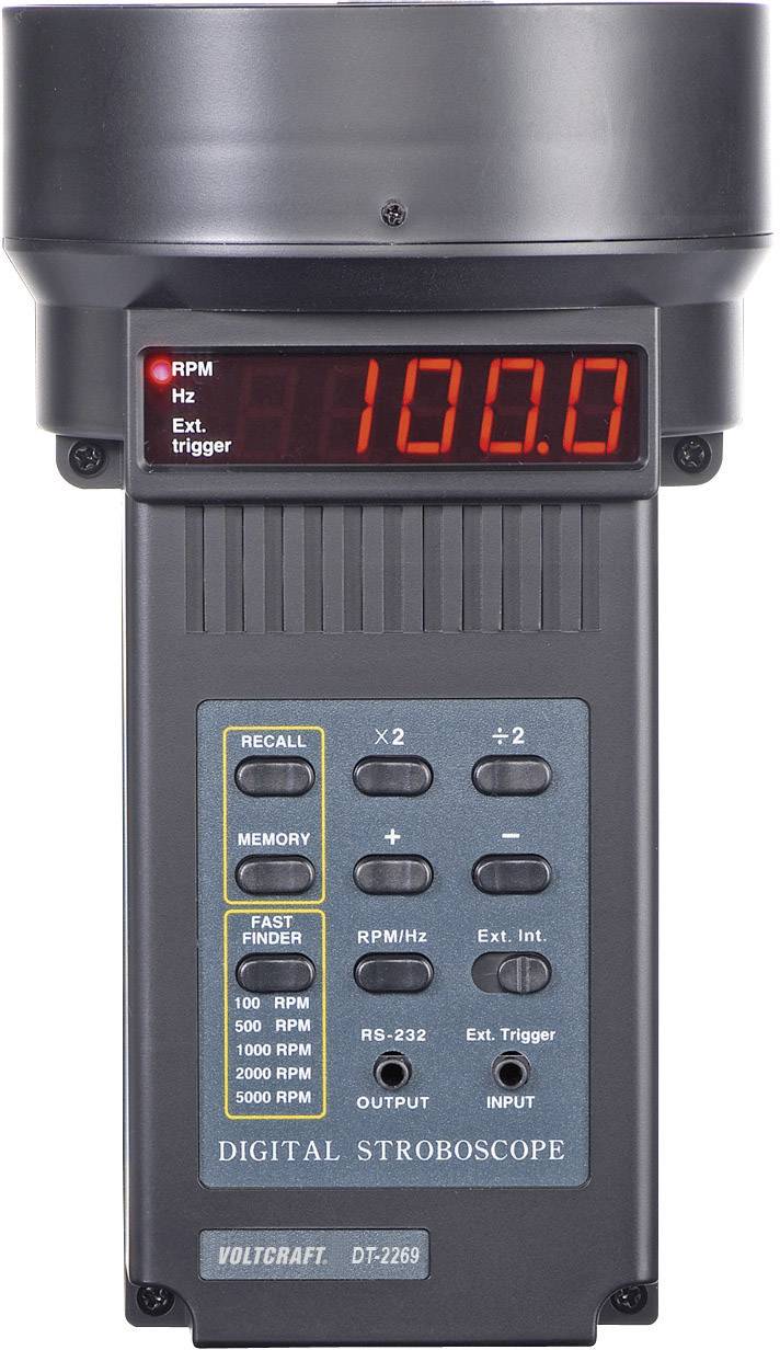 VOLTCRAFT DT-2269 Industrie-Stroboskop 5 - 12500 U/min