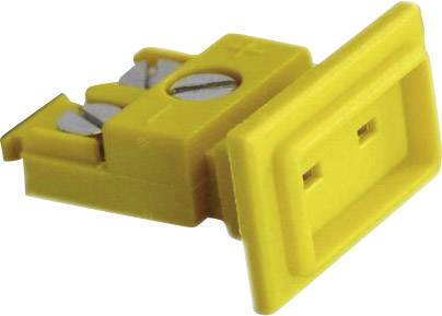 B + B Thermo-Technik 0220 0134 Miniaturkupplungsdose Typ K, gelb | -50...+120°C Gelb Inhalt: 1St.