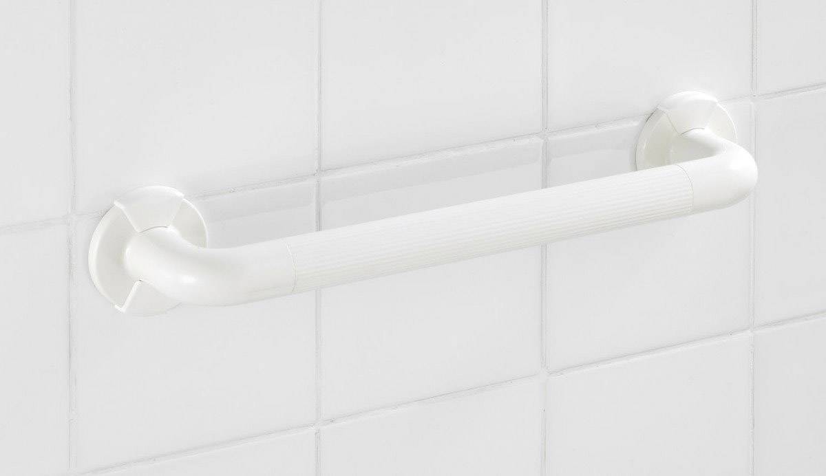 Wenko 17932800 Secura Wandgriff Aluminium, Kunststoff Weiß 1 St.