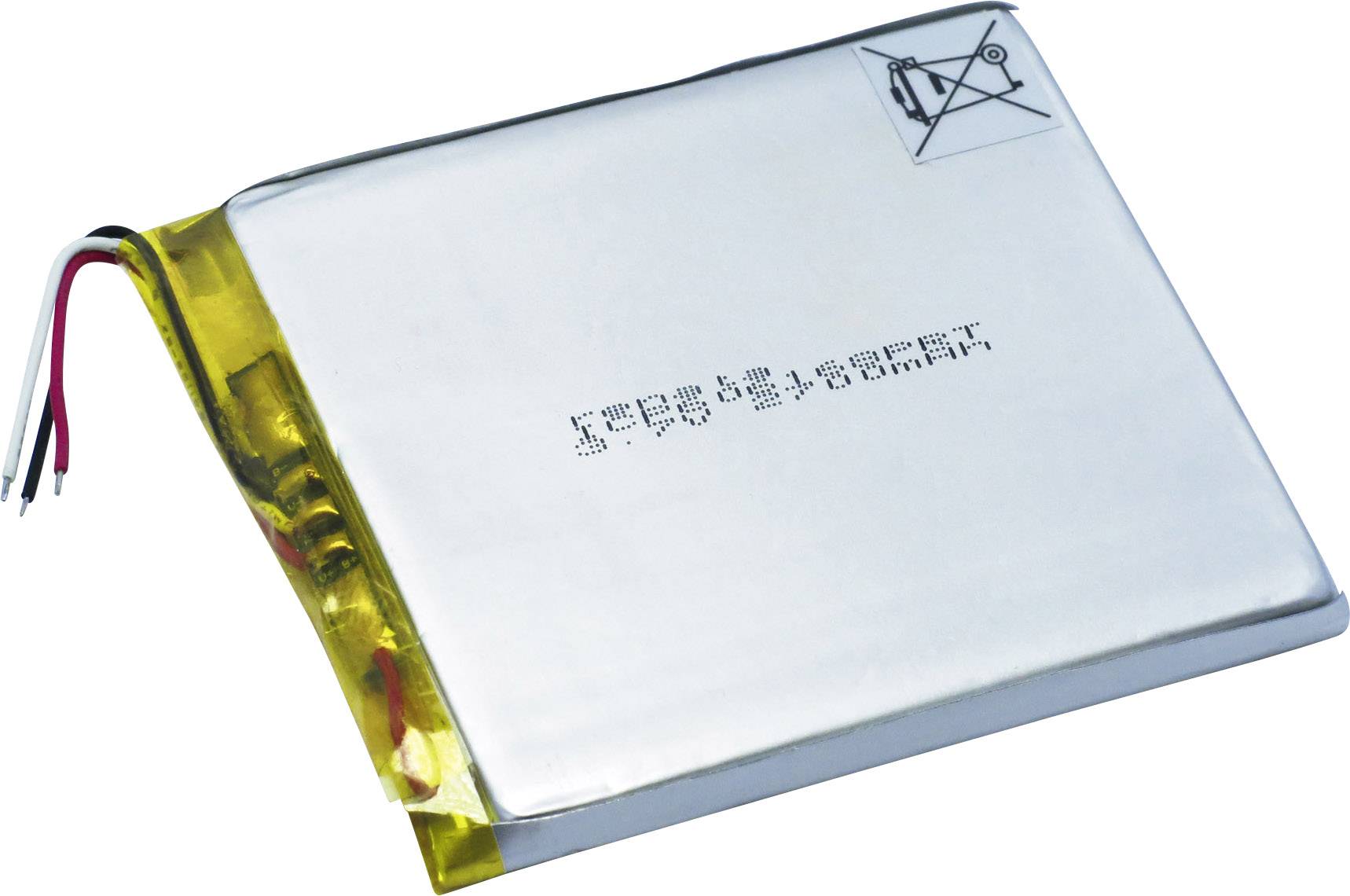 Renata ICP606168PRT Spezial-Akku Prismatisch Kabel LiPo 3.7V 2800 mAh 1St.