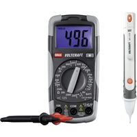 VOLTCRAFT DT-TEST-KIT 150 Hand-Multimeter digital CAT III 600V Anzeige (Counts): 2000 VOLTCRAFT DT-TEST-KIT 150 Hand-Multimeter digital CAT III 600V Anzeige (Counts): 2000