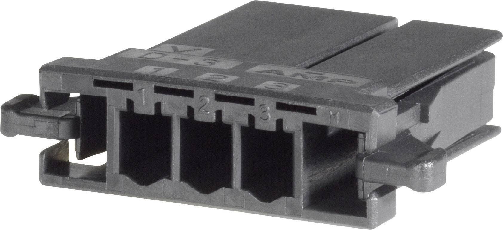 TE Connectivity Buchsengehäuse-Kabel DYNAMIC 3000 Series Polzahl Gesamt 3 Rastermaß: 3.81mm 2-178288-3