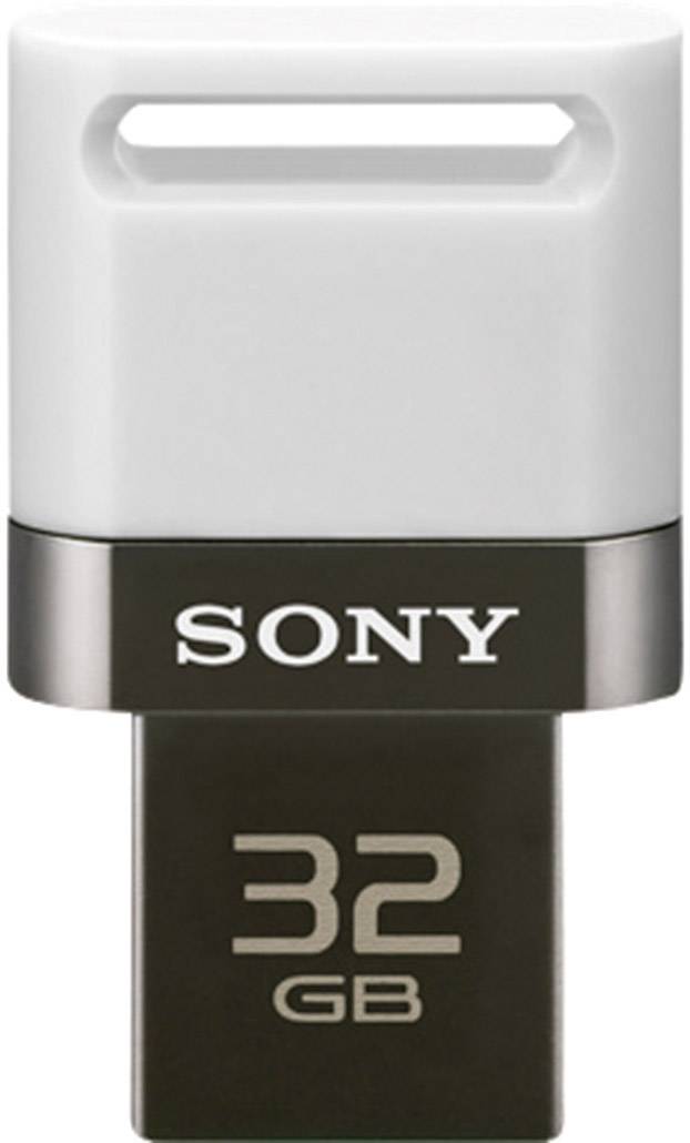 Sony OTG USB-Zusatzspeicher Smartphone/Tablet Weiß 32 GB USB 2.0, Micro USB