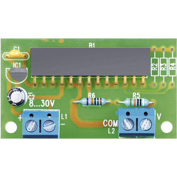 VOLTCRAFT RE395C Passender Messbereichsadapter für Panel-Meter 70004 Passend für (Details) LCD-Panelmeter70004, 12 15 41