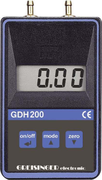 Greisinger GDH 200-07 Druck-Messgerät Luftdruck 0 - 0.1999 bar