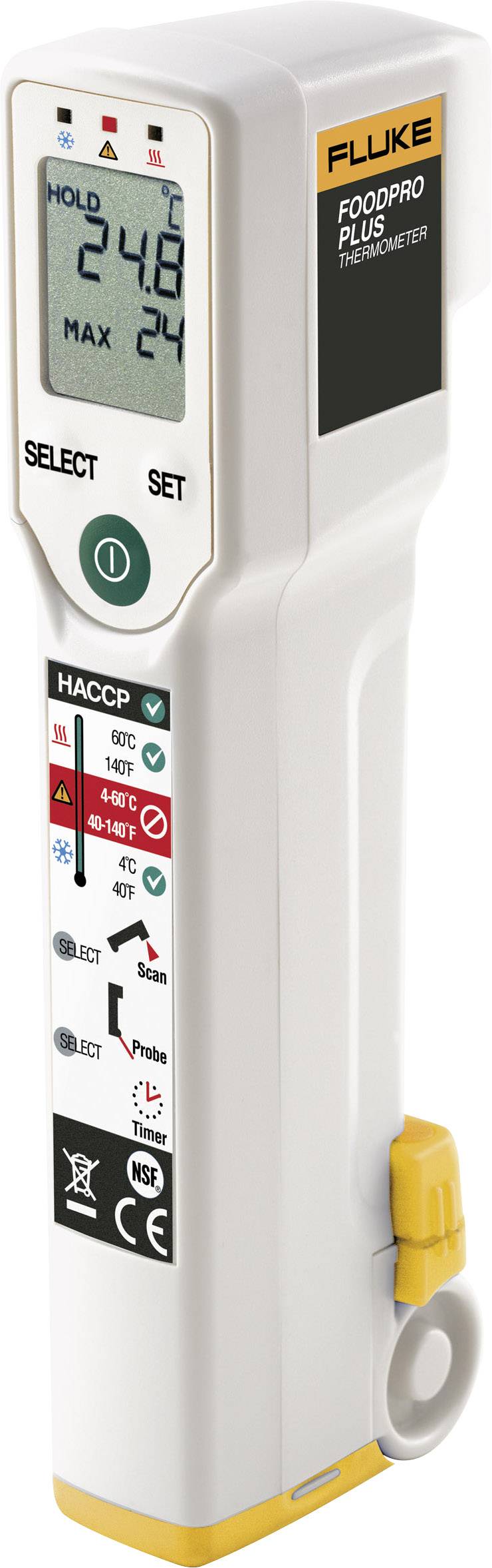 Fluke FoodPro Plus Infrarot-Thermometer Optik 2.5:1 -35 - +275 °C