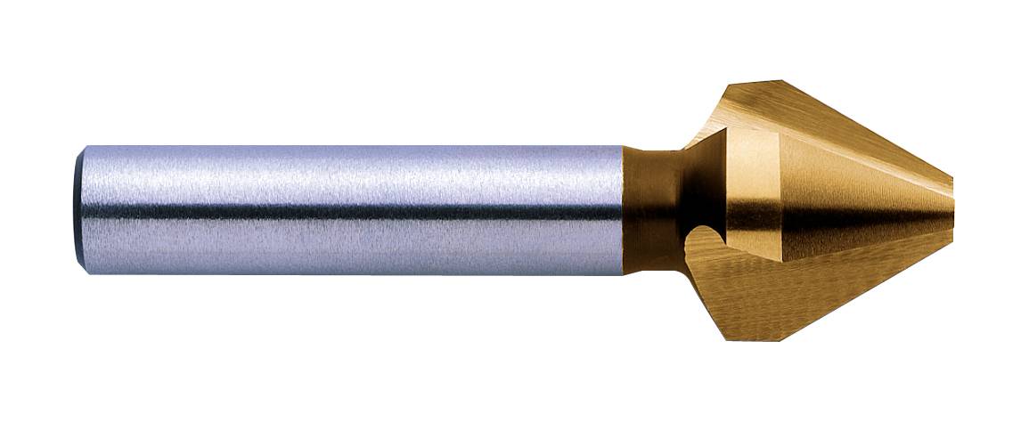 Exact 50751 Kegelsenker 6.3mm HSS TiN Zylinderschaft 1St.