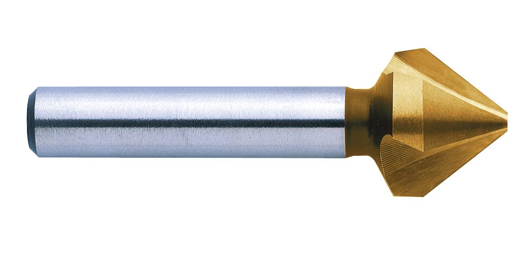 Exact 51784 Kegelsenker 12.4mm HSS TiN Zylinderschaft 1St.