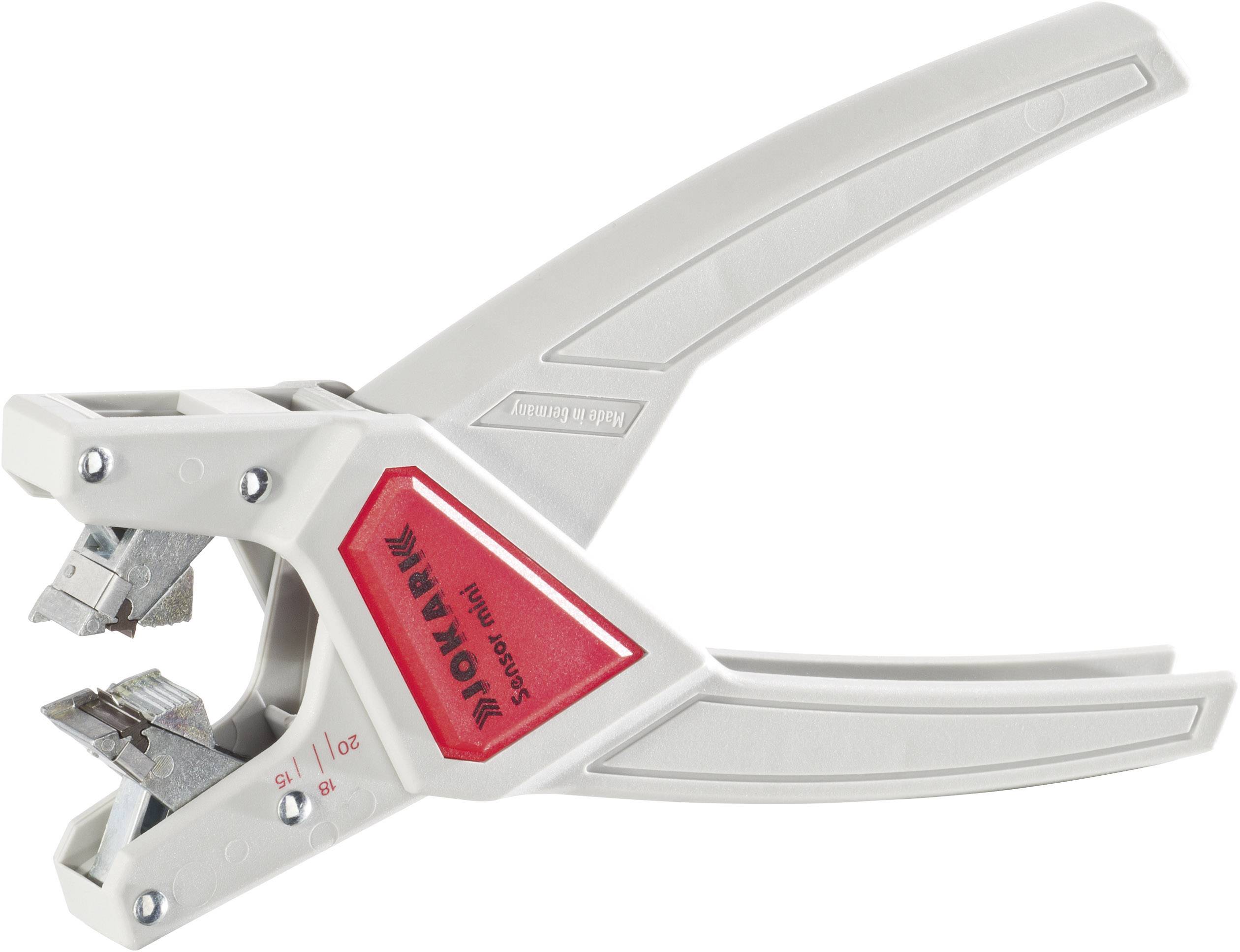 JOKARI Abisolierzange Sensor Mini passend für Rundkabel Außendurchmesser 3,2 - 4,4mm, 1/8 - 11/64 Zoll - 1 Stück
