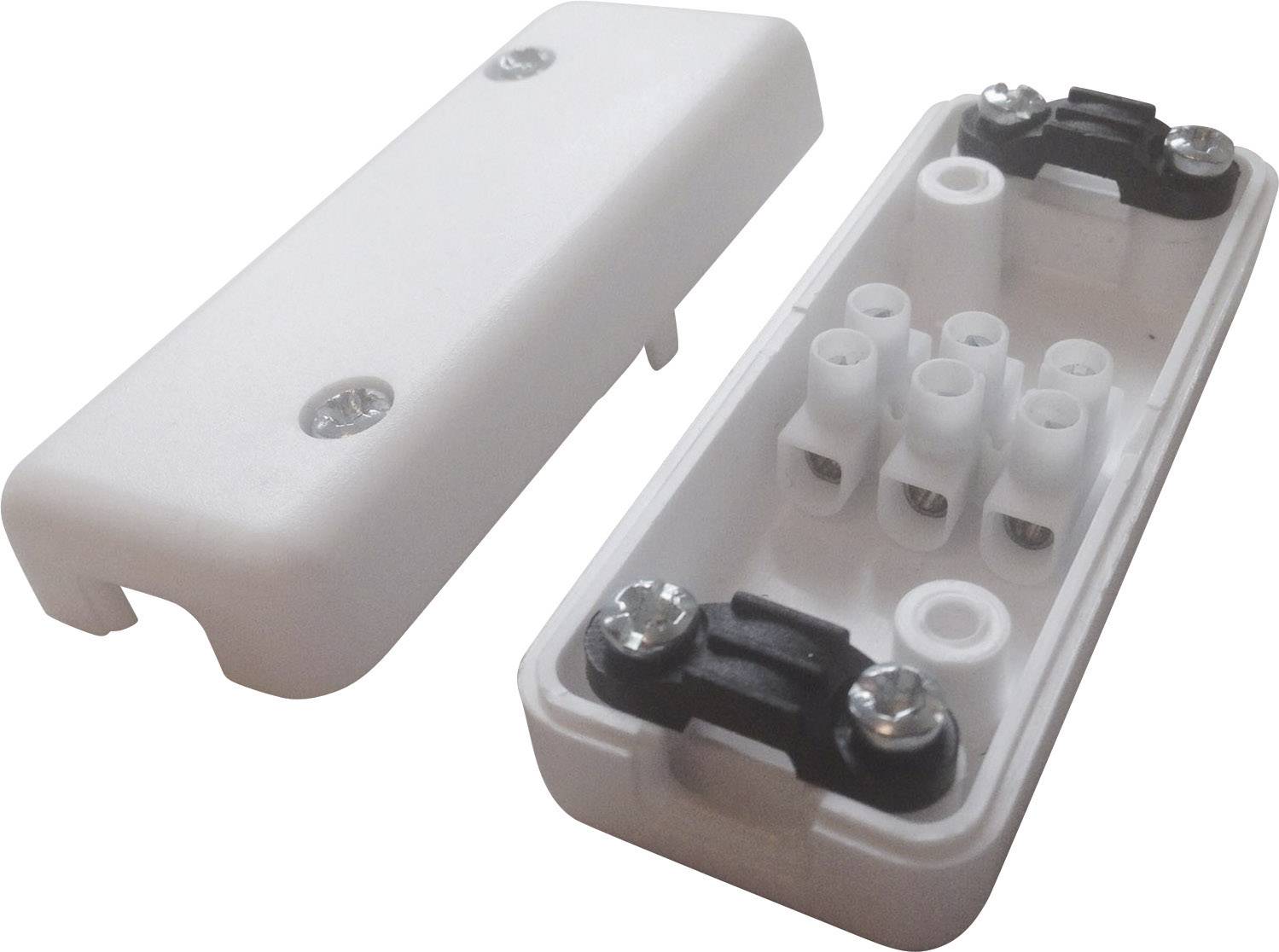 InterBär 8010-908.01 Kabel-Gehäuse 80 x 30 x 25 Kunststoff Weiß 1St.