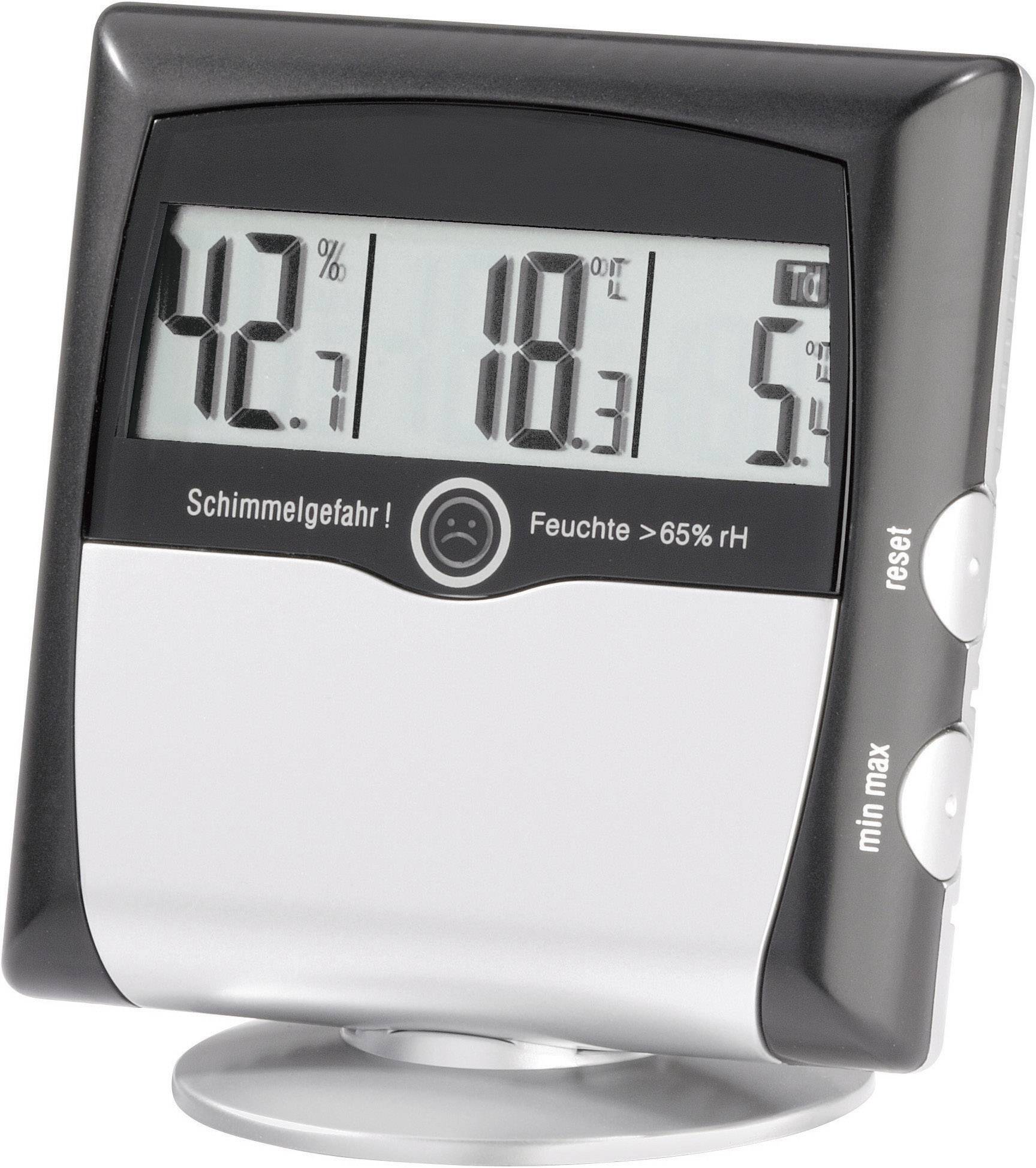 TFA Dostmann MS-10 Luftfeuchtemessgerät (Hygrometer) 1% rF 99% rF Set Hygrometer + Infrarot - Thermometer
