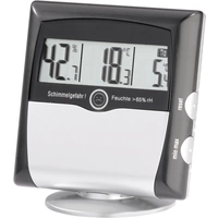 TFA Dostmann MS-10 Luftfeuchtemessgerät (Hygrometer) 1% rF 99% rF Set Hygrometer + Infrarot - Thermometer TFA Dostmann MS-10 Luftfeuchtemessgerät (Hygrometer) 1% rF 99% rF Set Hygrometer + Infrarot - Thermometer