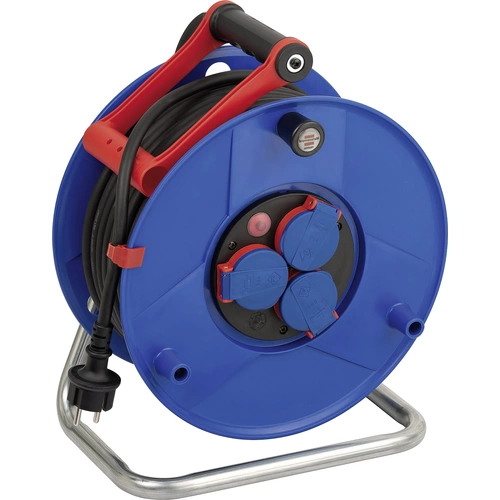 Brennenstuhl 1208380 Kabeltrommel 40.00m Blau Schutzkontakt-Stecker Brennenstuhl 1208380 Kabeltrommel 40.00m Blau Schutzkontakt-Stecker