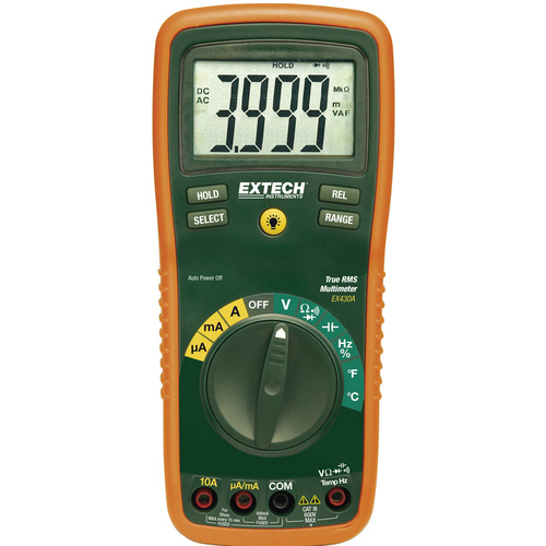 Extech EX430A Hand-Multimeter digital CAT III 600 V Anzeige (Counts): 4000