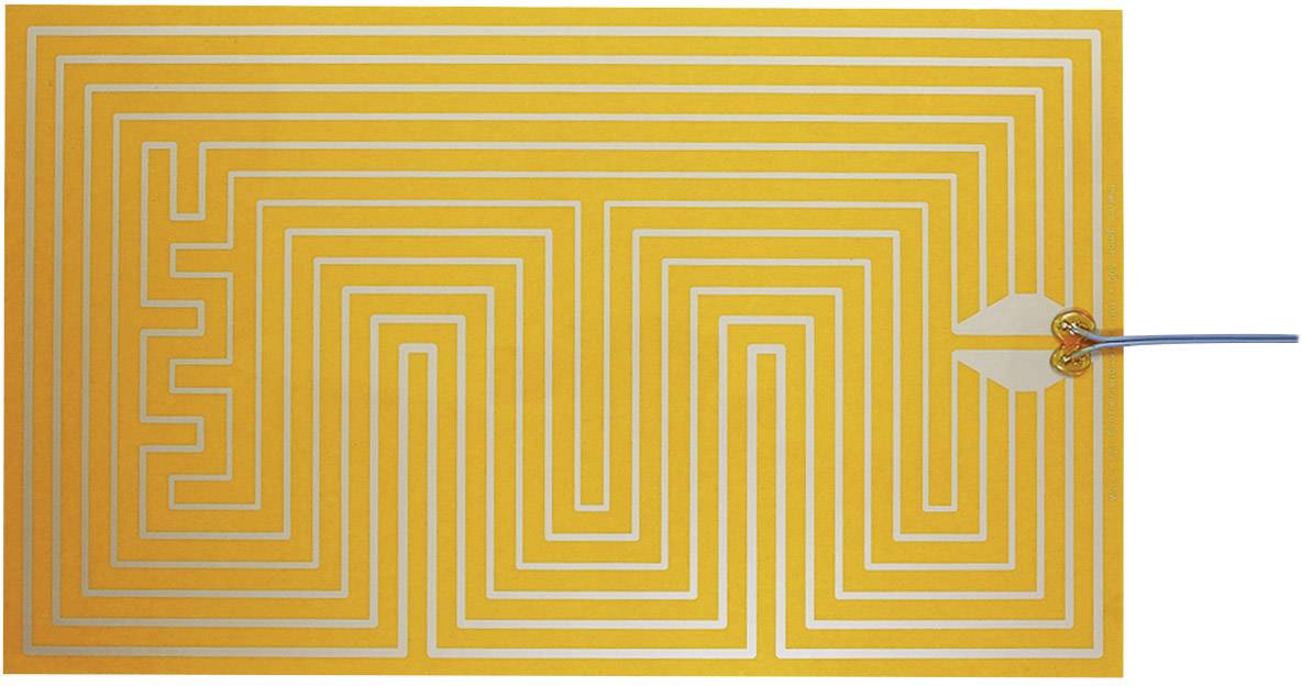 Thermo TECH Polyester Heizfolie selbstklebend 12 V/DC, 12 V/AC 25W Schutzart IPX4 (L x B) 500mm x 300mm