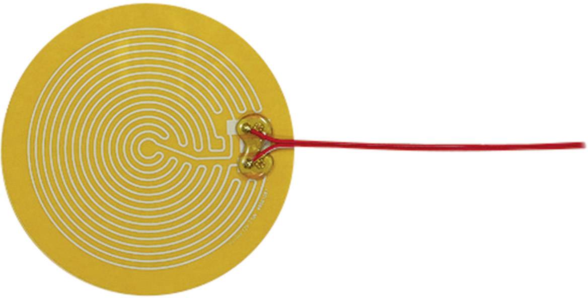 Thermo Polyester Heizfolie selbstklebend 12 V/DC, 12 V/AC 3.5W Schutzart IPX4 (Ø) 140mm