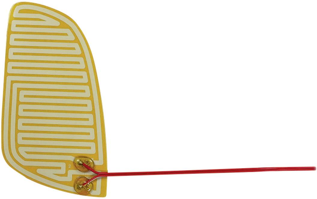 Thermo TECH Polyester Flächenheizung für PKW-Außenspiegel selbstklebend 13.2 V/DC, 13.2 V/AC 24W Schutzart IPX4 (L x B) 165mm