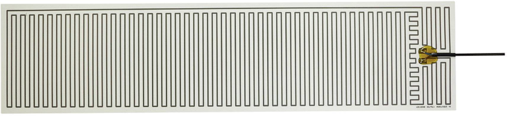 Langes, rechteckiges Heizkissen mit schlangenförmigem Muster und Kabelanschluss rechts.
