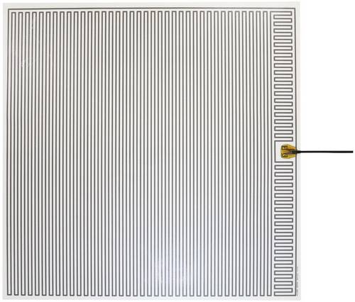 Thermo TECH Polyester Heizfolie selbstklebend 230 V/AC 50 W Schutzart IPX4 (L x B) 600 mm x 600 mm