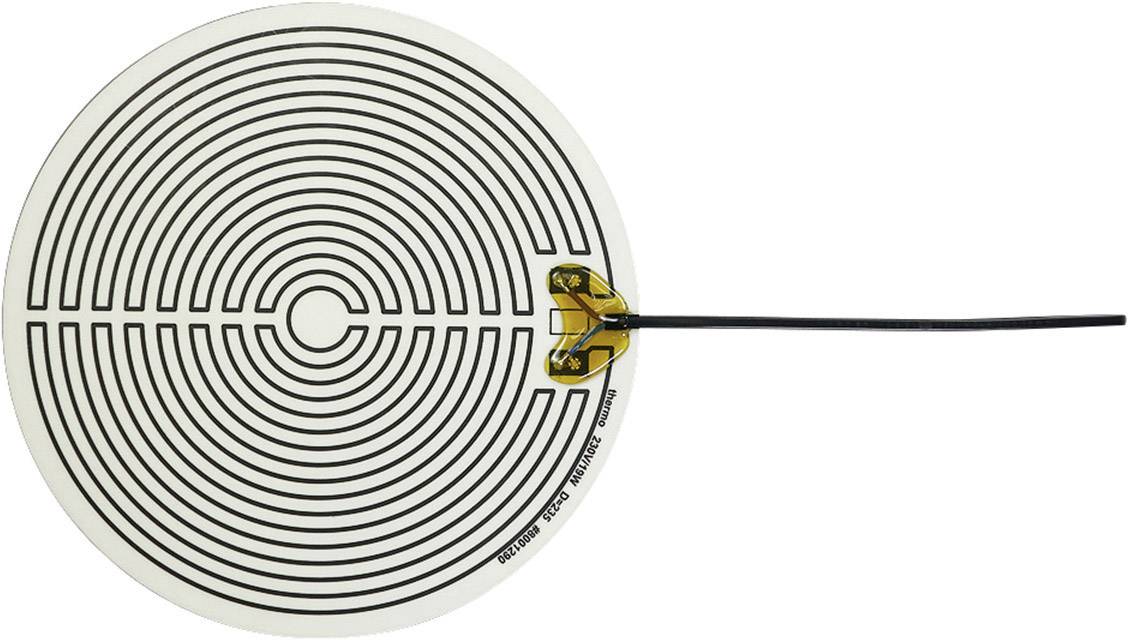 Thermo TECH Polyester Heizfolie selbstklebend 230 V/AC 19W Schutzart IPX4 (Ø) 235mm