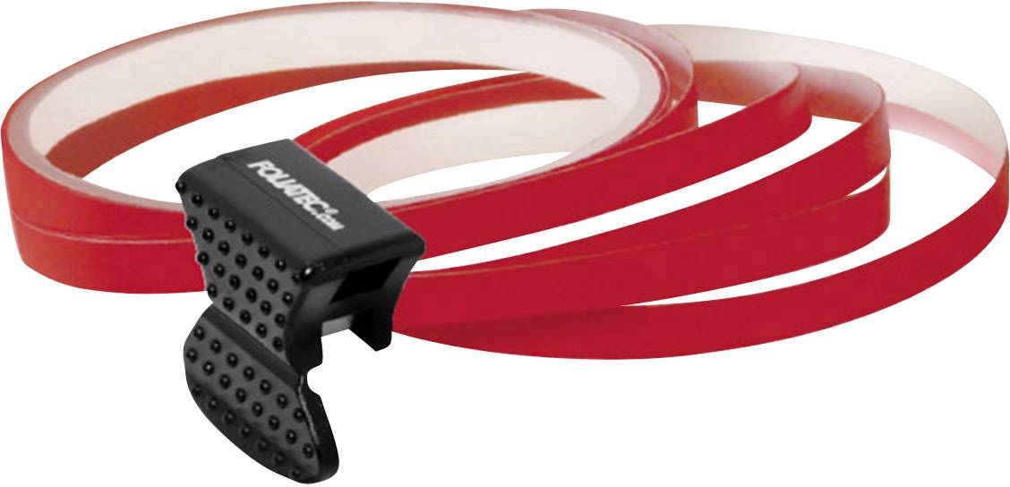 Foliatec PIN-Striping Felgenaufkleber Rot (L x B x H) 6.4 m x 7 mm x 1 mm