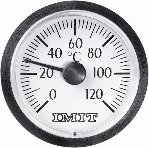 IMIT 100848 Kapillar-Einbau-Thermometer klein