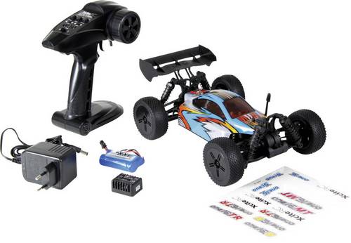 XciteRC Buggy one16 B Brushed 1:16 RC Modellauto Elektro Buggy Allradantrieb (4WD) RtR 2,4GHz
