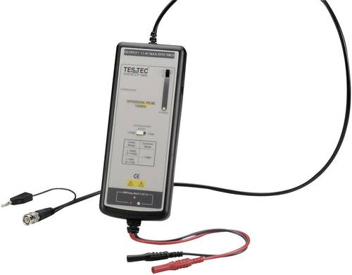 Testec TT-SI 9110 Differential-Tastkopf 100MHz 100:1, 1000:1 1400V