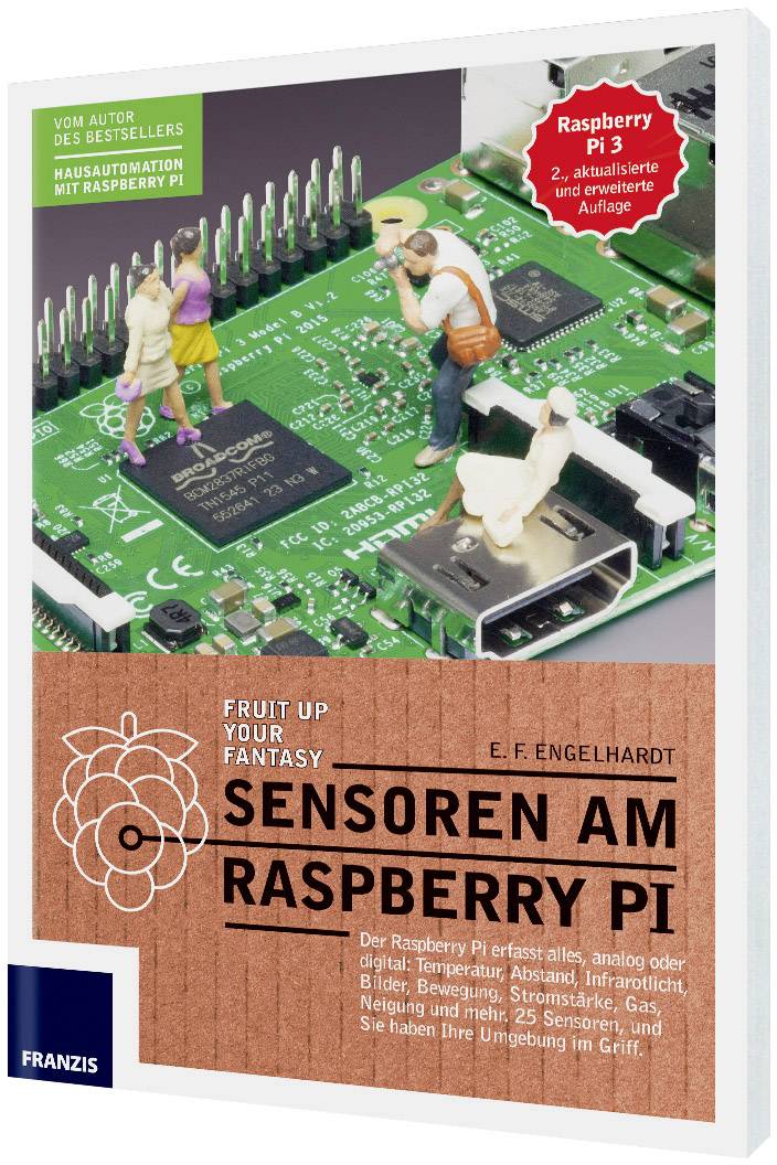 Franzis Verlag Sensoren am Raspberry Pi 978-3-645-60490-1