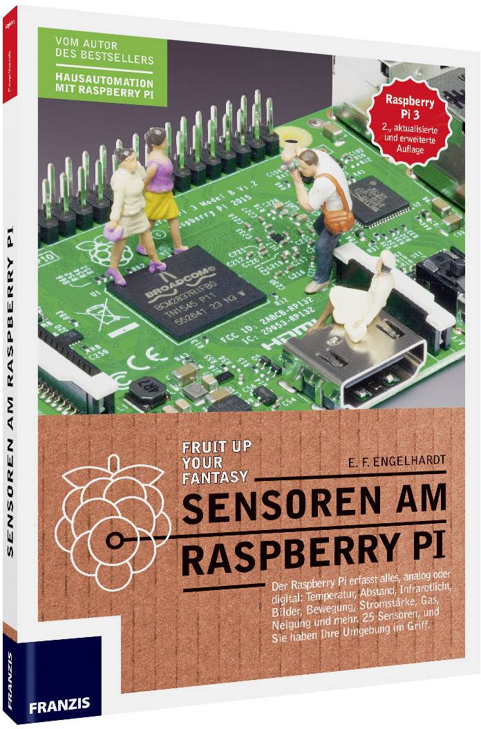 Franzis Verlag Sensoren am Raspberry Pi 978-3-645-60490-1