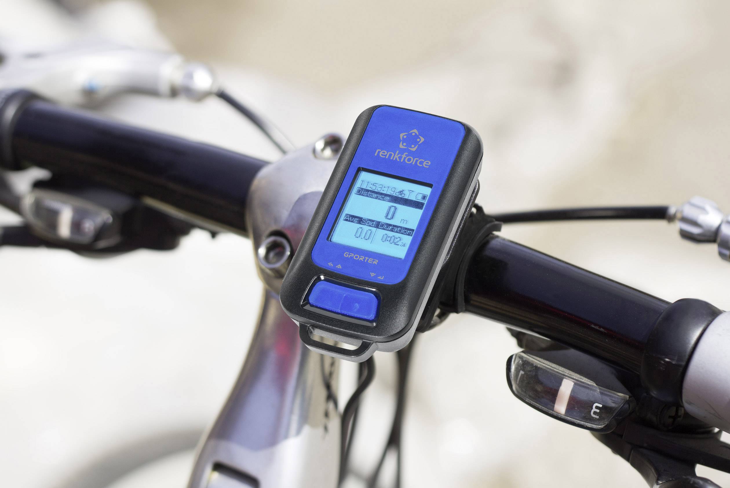 Renkforce GP-102 G-Porter GPS Logger Blau, Schwarz