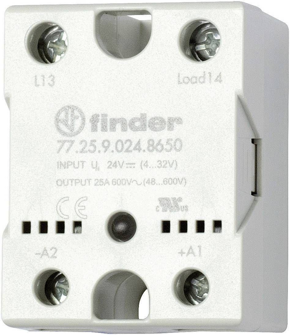 Finder Halbleiterrelais 77.25.8.230.8650 25 A Schaltspannung (max.): 600 V/AC Nullspannungsschalten